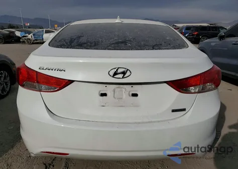 2012 Hyundai Elantra Gls z USA, uszkodzony, nr VIN 5NPDH4AE8CH107400